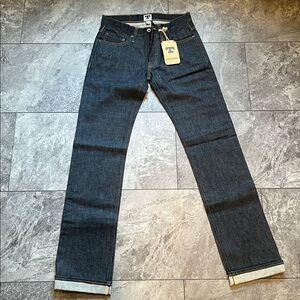 Sz 28 TELLASON Straight Tapered 
12.5 oz.Denim  480.02 Sheffield Selvedge